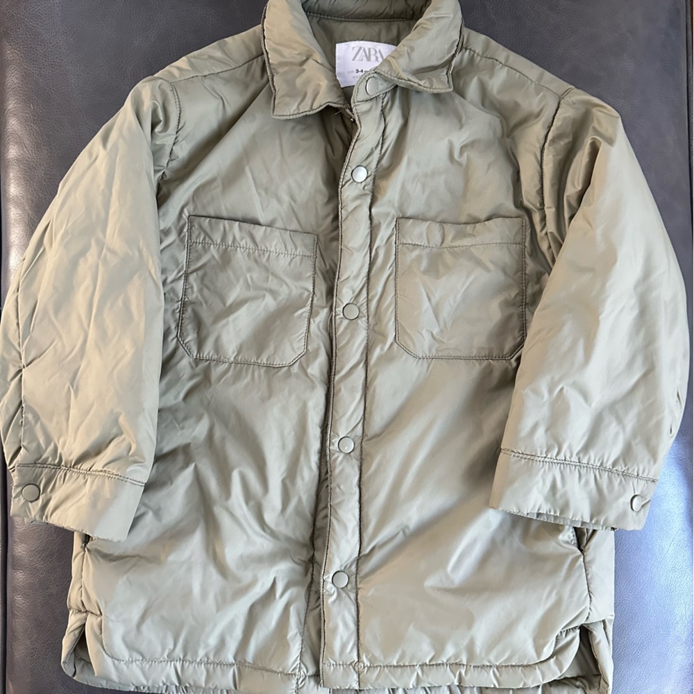 Zara toddler fall puffer jacket